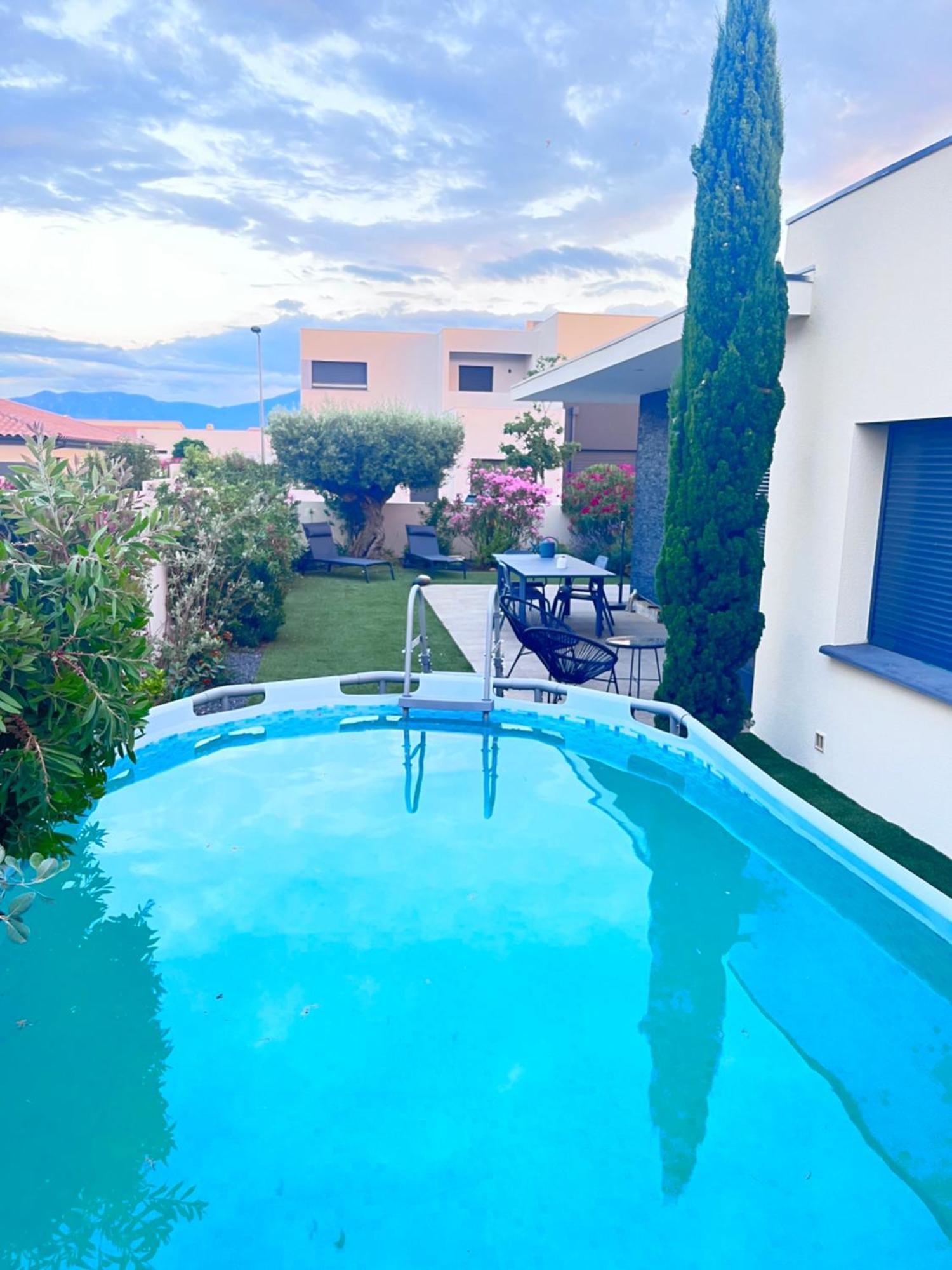 Villa Dolce Vida Proche Golf, Lac, Plage Et Collioure Villeneuve-de-la-Raho Exteriör bild