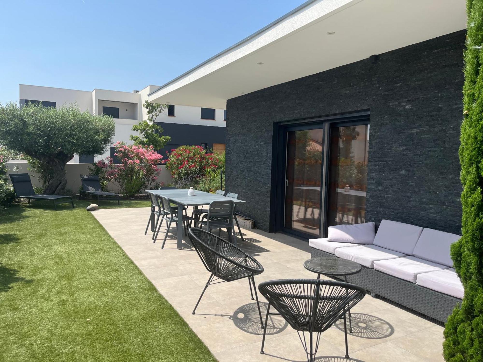 Villa Dolce Vida Proche Golf, Lac, Plage Et Collioure Villeneuve-de-la-Raho Exteriör bild